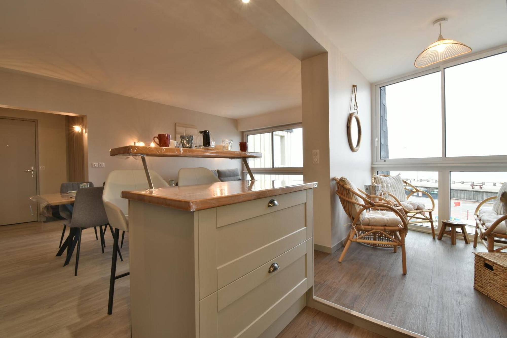 Appartement Renove Avec Vue Sur Mer A Fecamp ! Экстерьер фото